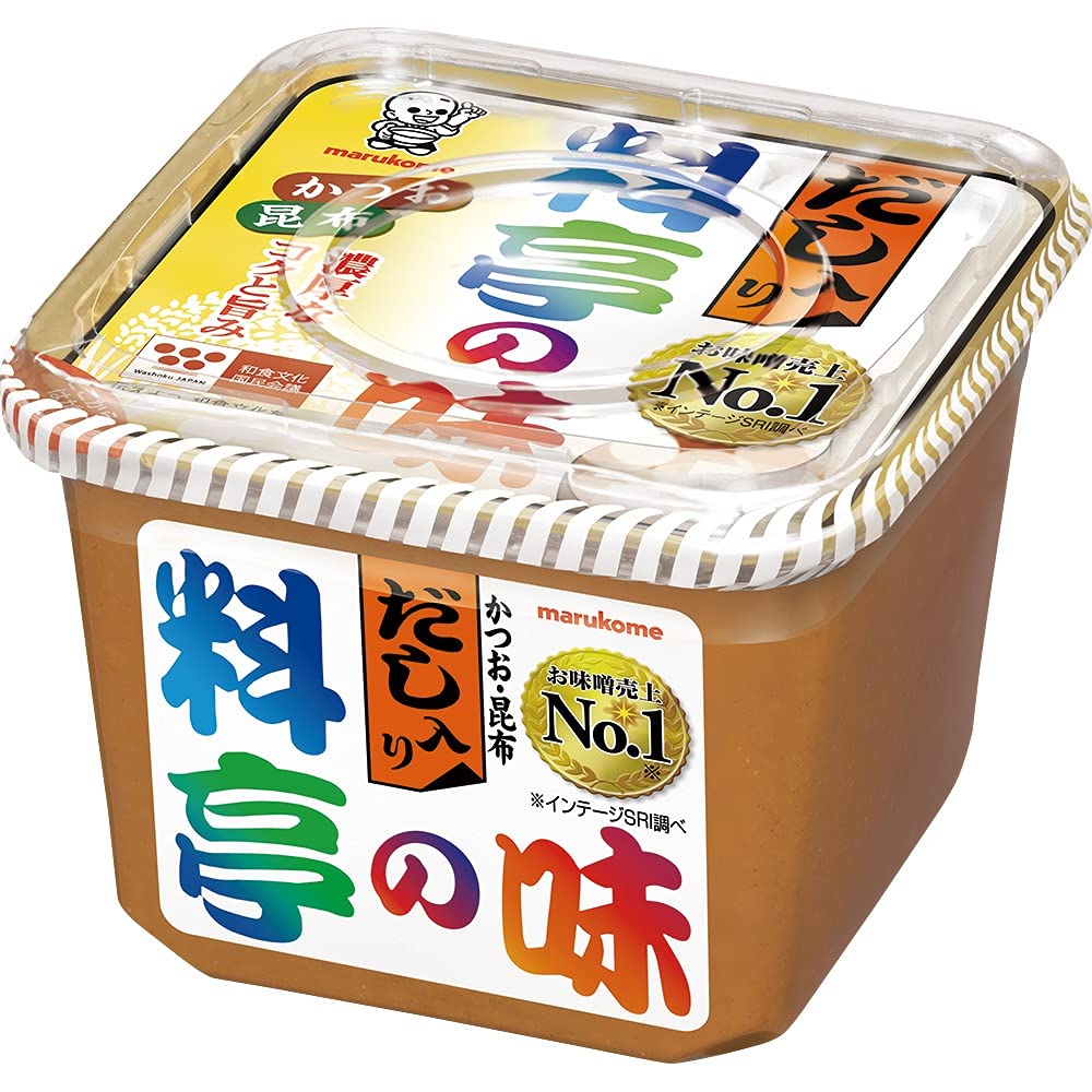 Taste 750g of Marukome soup filled restaurant