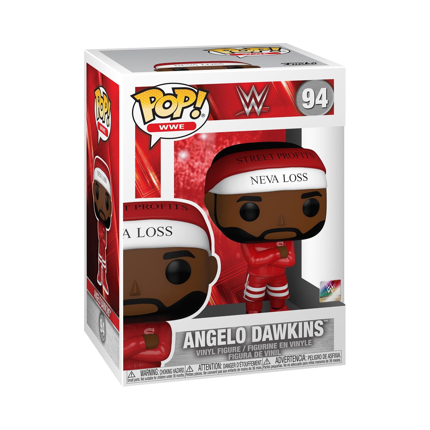 Funko Pop Pop WWE: Street Profits - Angelo Dawkins - Collectable Vinyl Figure - Gift Idea - Official Merchandise - Toys for Kids & Adults - Sports Fans - Model Figure for Collectors and Display