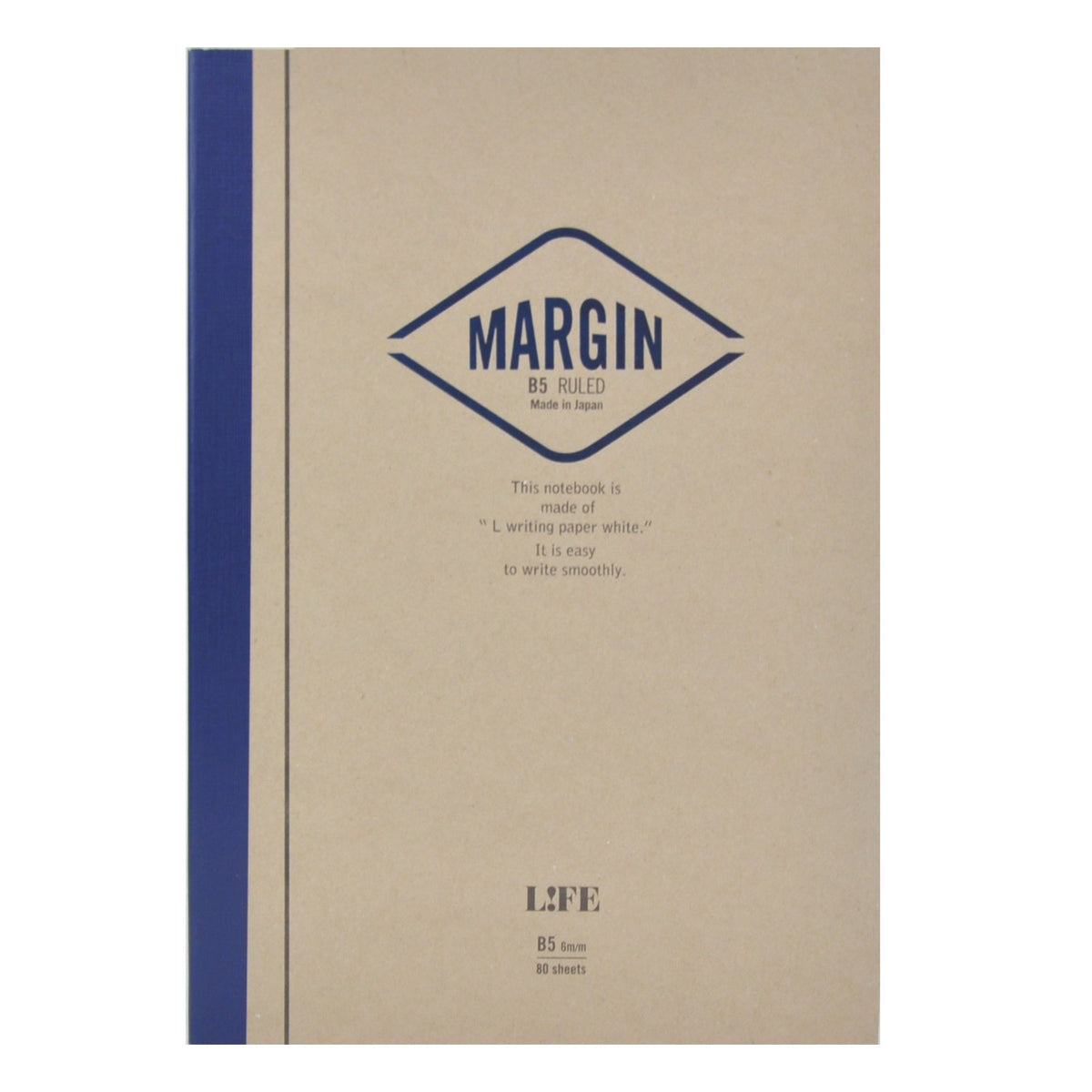 Life Notebook, MARGIN A5, Blue N712