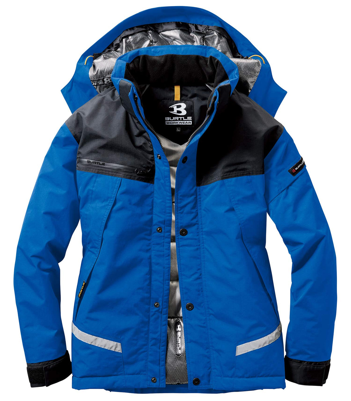 BURTLE 7610 47 Waterproof Thermal Jacket (Unisex), Surf Blue, S