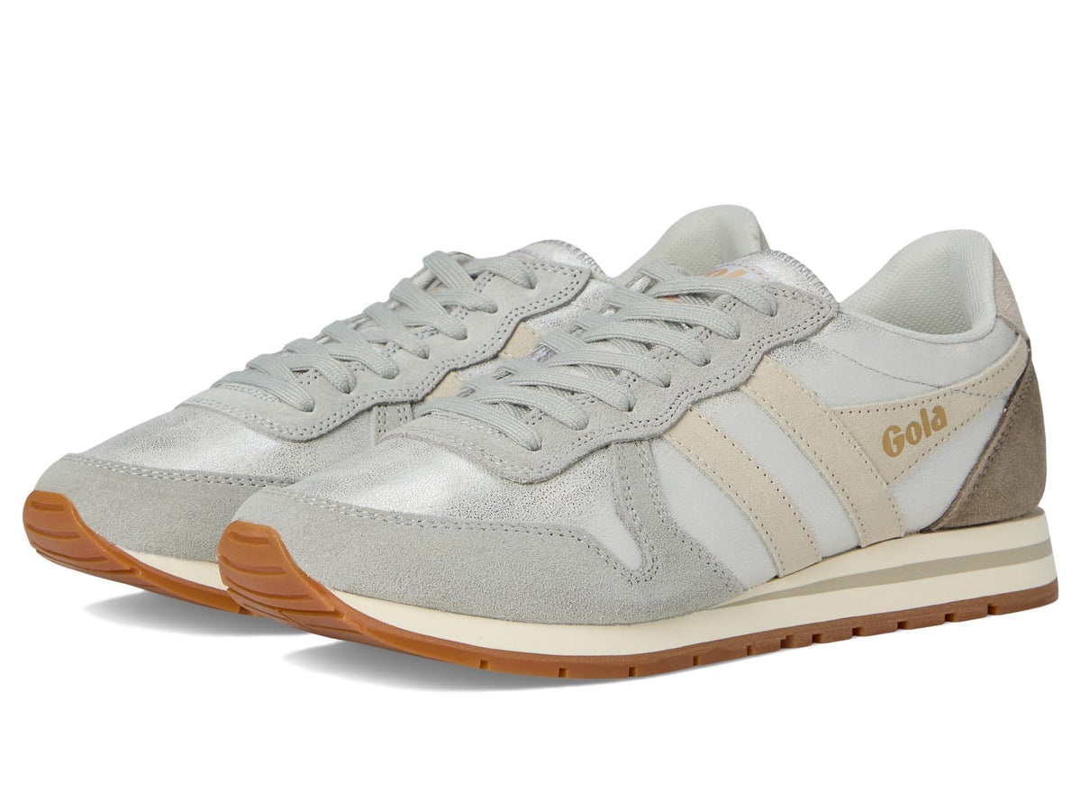Gola Women's Daytona Blaze Silver/Wheat/Feather Grey 9.5 M
