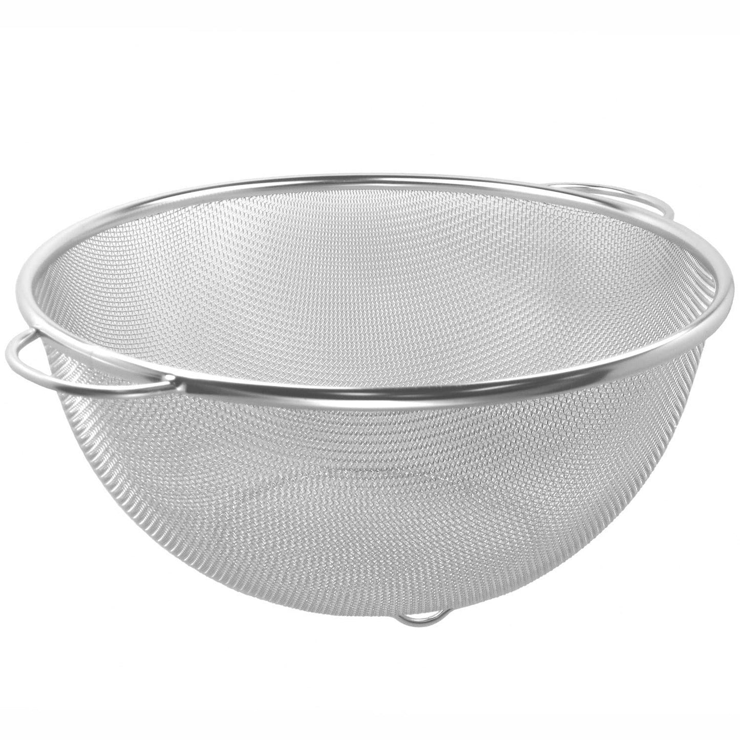 Nagao Tsubamesanjo Colander Outer Diameter 8.7 inches (22 cm), 18-8 Stainless Steel, Made in Japan