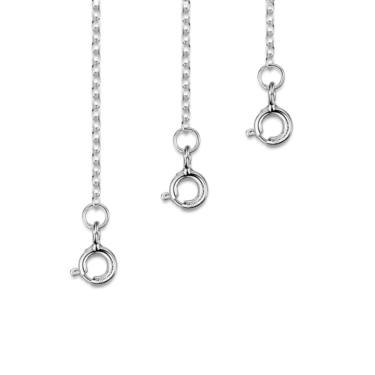 Chain Extenders in Sterling Silver