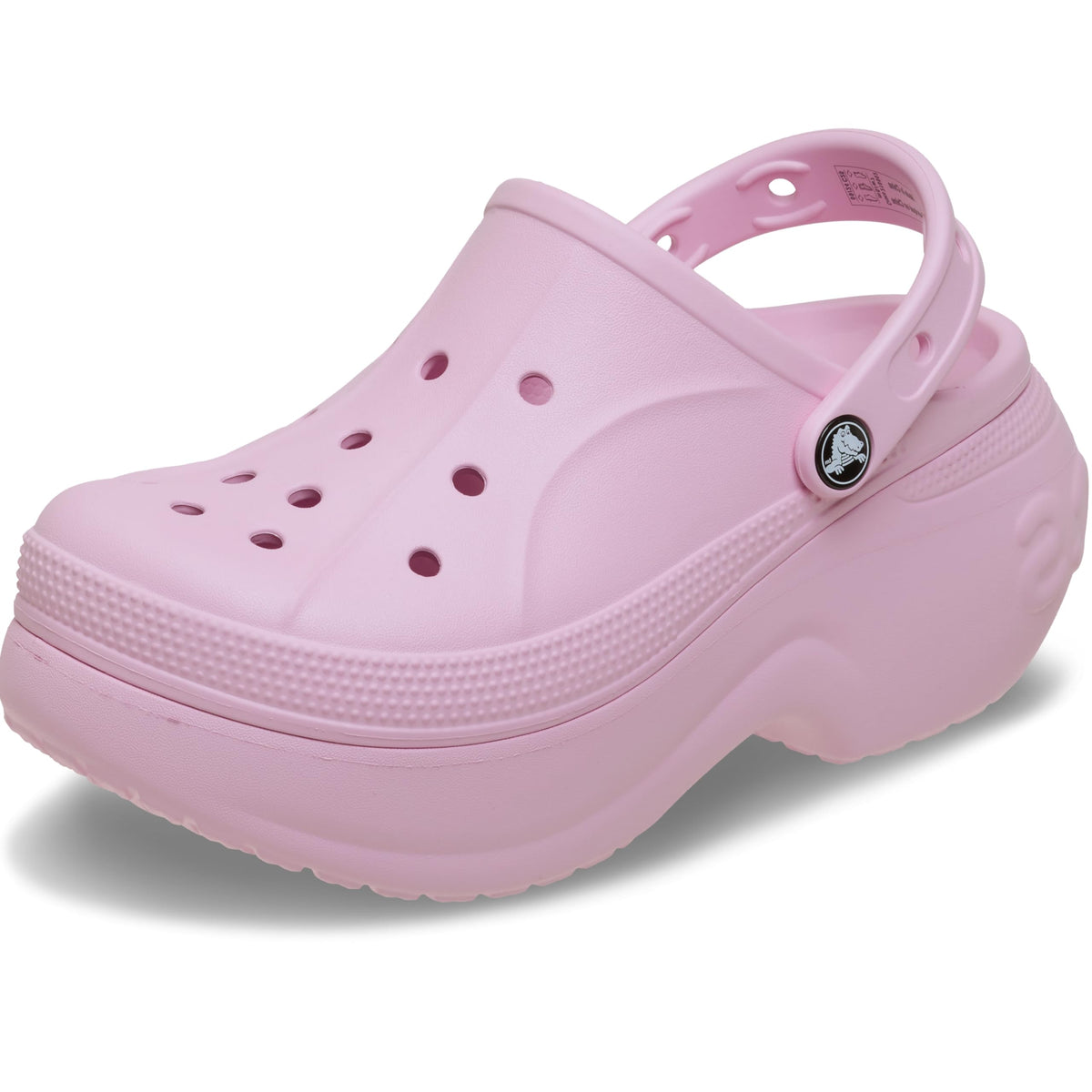 Crocs Bella Clog Wedge Sandals, Ballerina Pink, 22.0 cm