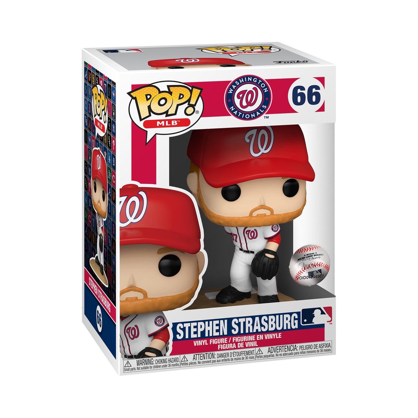 Funko Pop! MLB: Nationals - Stephen Strasburg (Home Uniform)