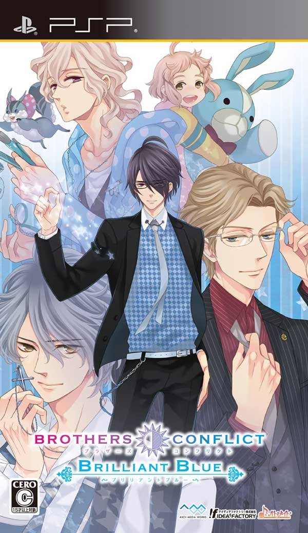 BROTHERS CONFLICT Brilliant Blue Regular Edition for PSP