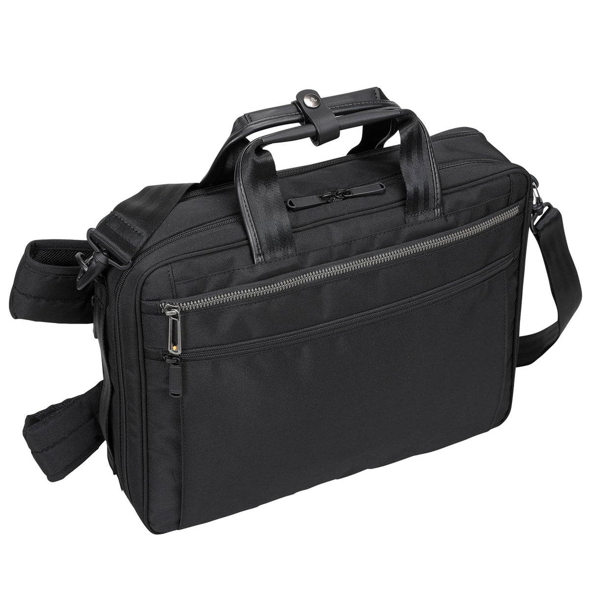 Ace Jean 55164 Men's 3-Way Business Bag, 13 Inch PC Storage, A4 Compatible, Reflector, Setup, Retrieval Tree, Black