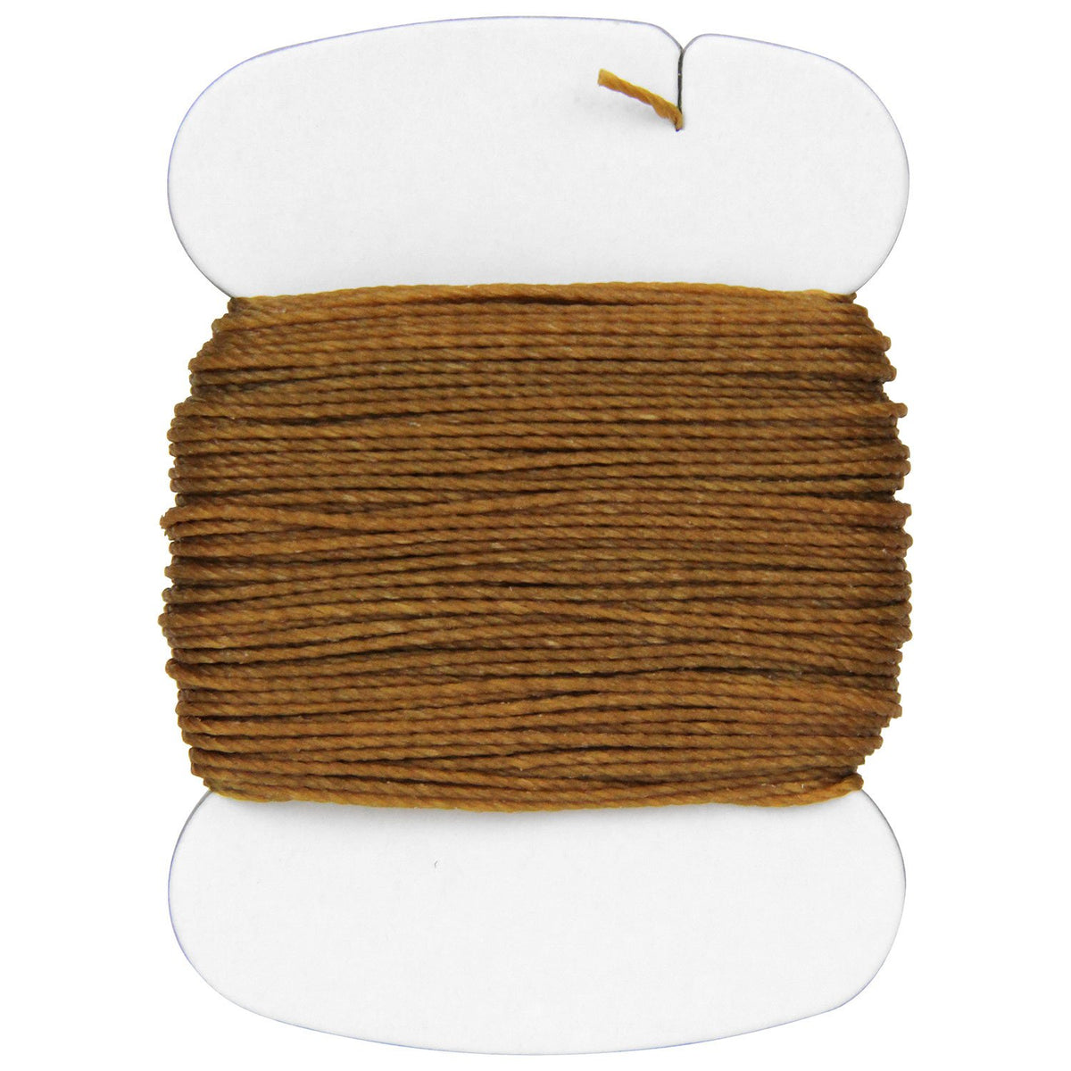 Fiebing's Bimo No. 0 (Double Row Thread), Mini, Approx. 65.6 ft (20 m), Camel