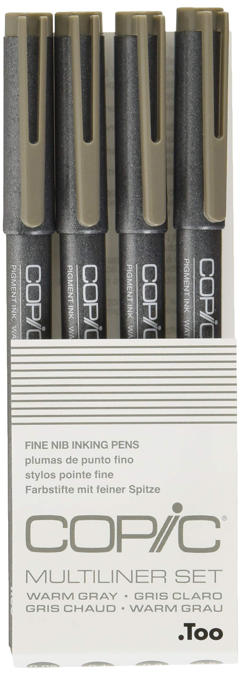 Too Copic Multi-Liner Set of 4 Warm Grey