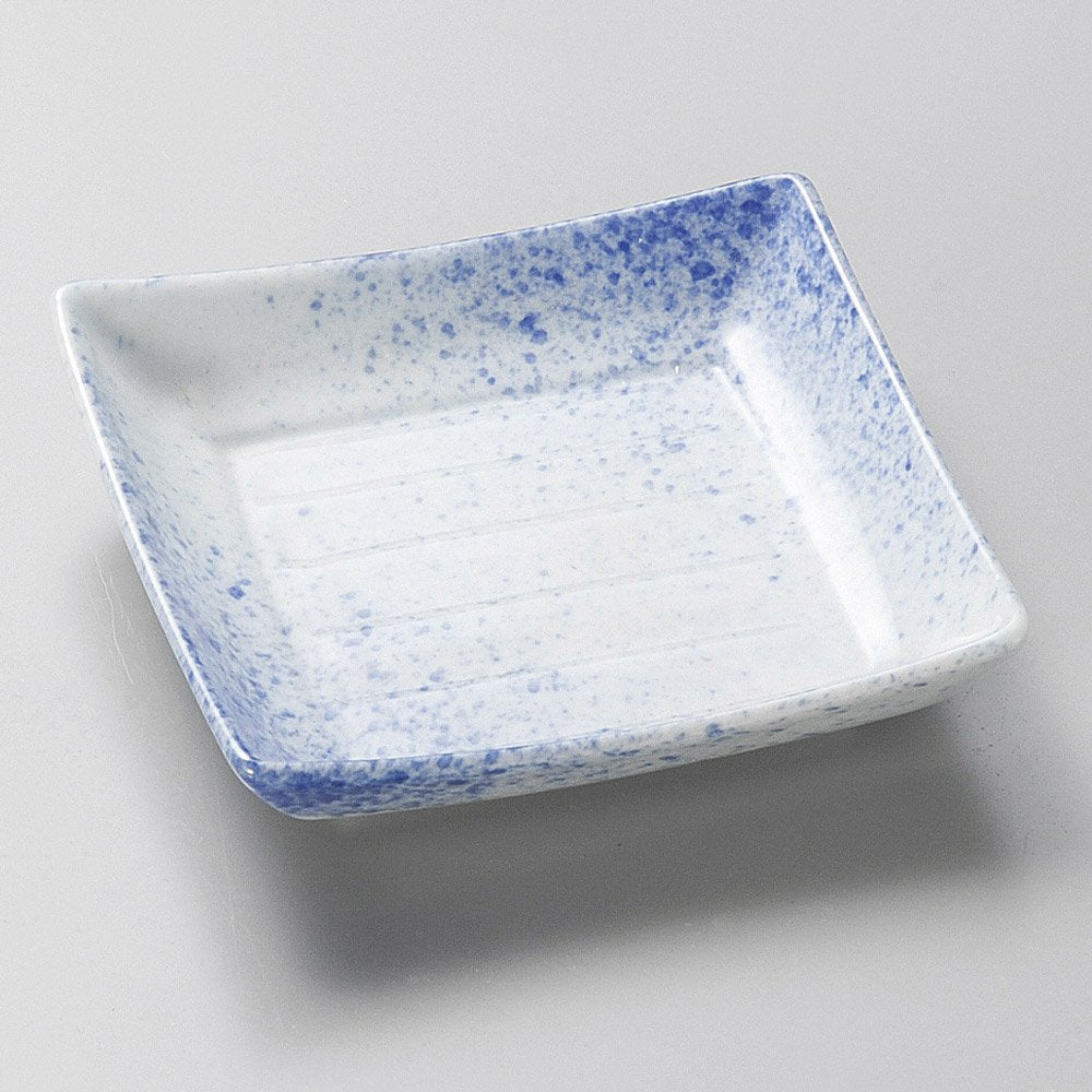 Matsukado (10 x 10 x 2.3 cm), 4.2 oz (120 g), Japanese Tableware, Restaurant, Stylish, Commercial Use