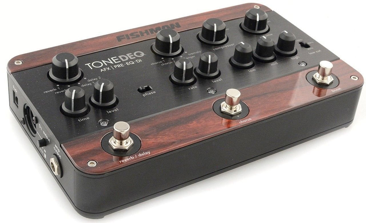 Fishman ToneDEQ AFX Preamp EQ and DI Box with Dual FX