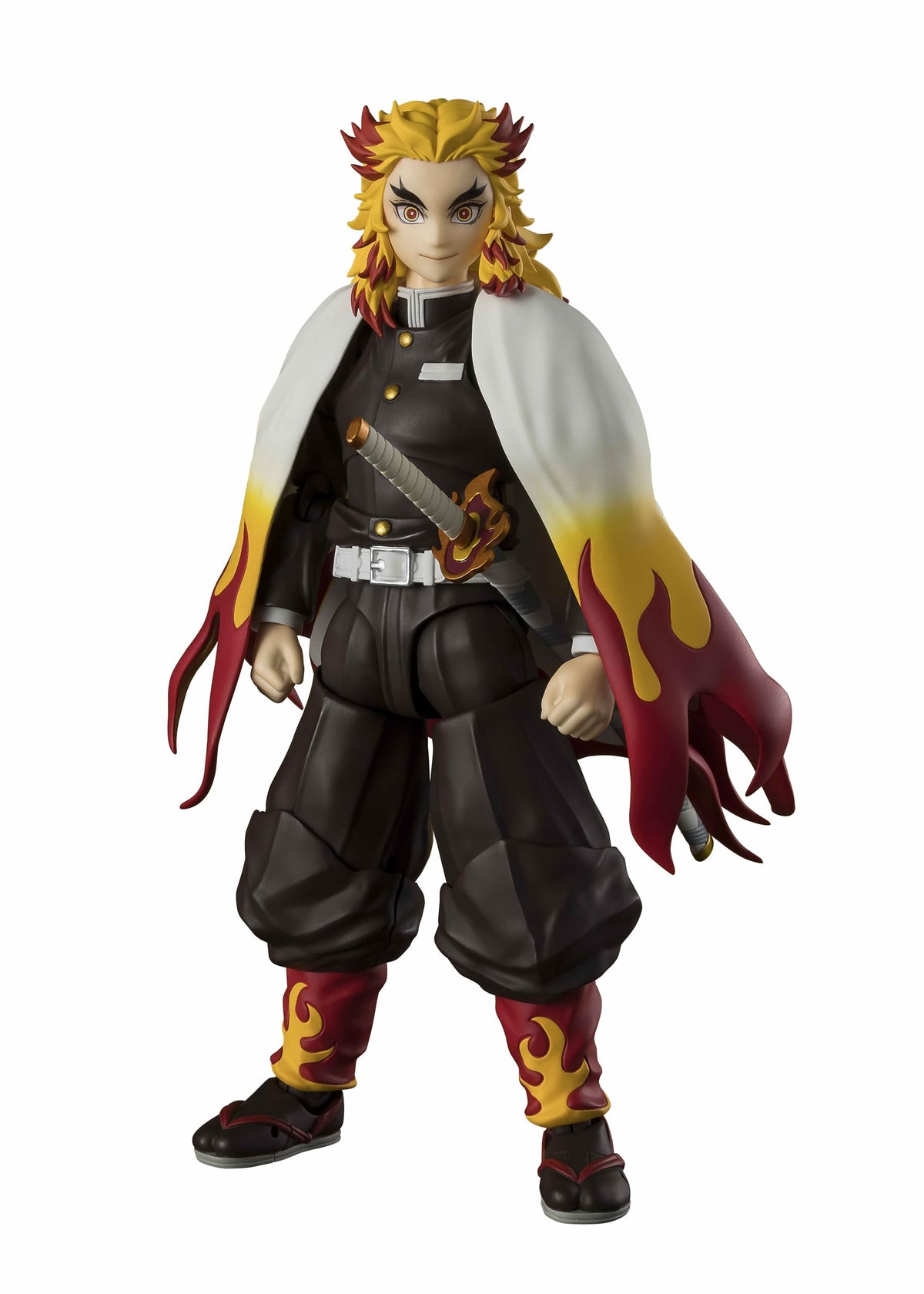 TAMASHII NATIONS - Demon Slayer: Kimetsu no Yaiba - Kyojuro Rengoku S.H.Figuarts Action Figure