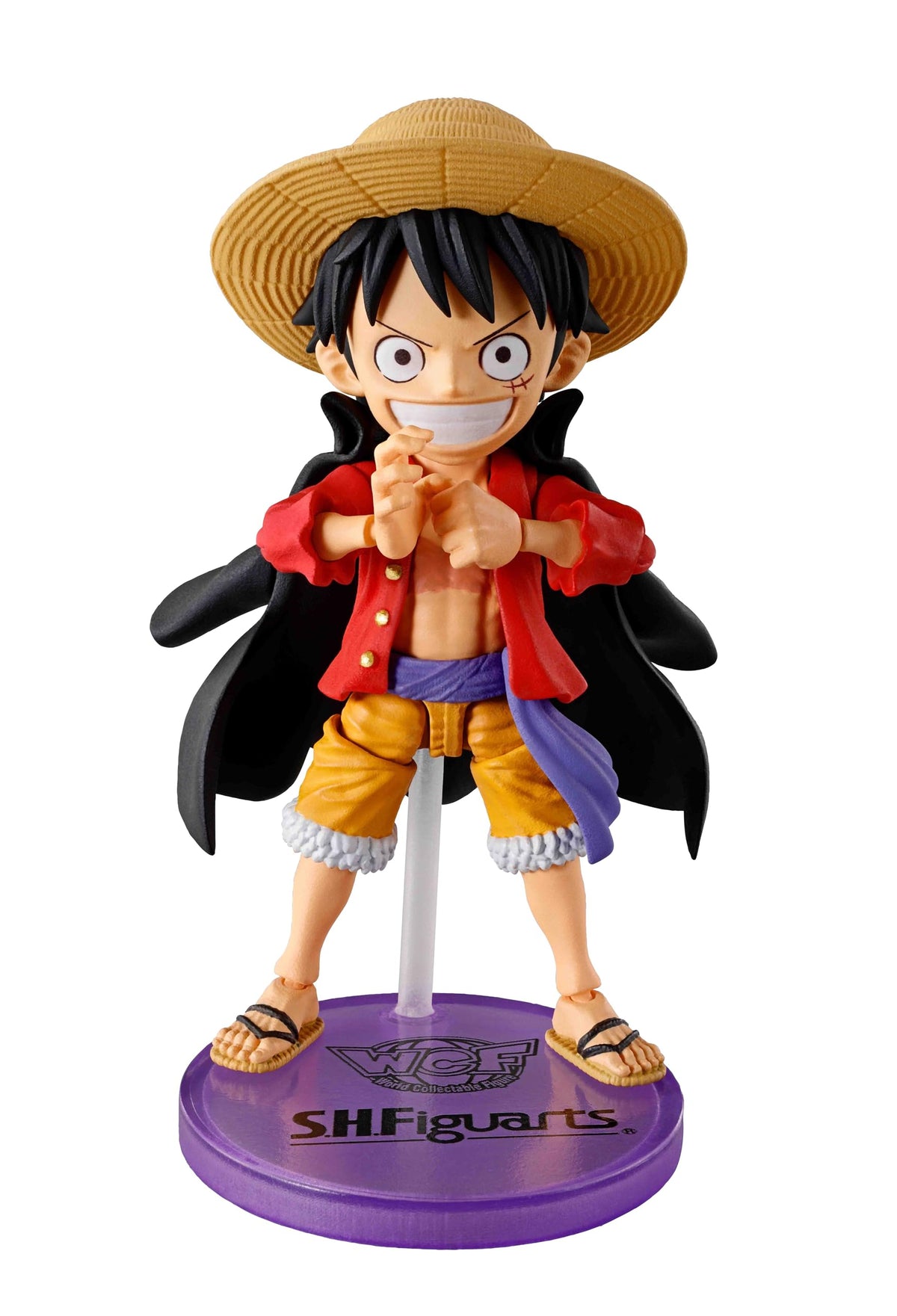 Bandai- World Collectible Figure x S.H.Figuarts One Piece Monkey D. Luffy Figure