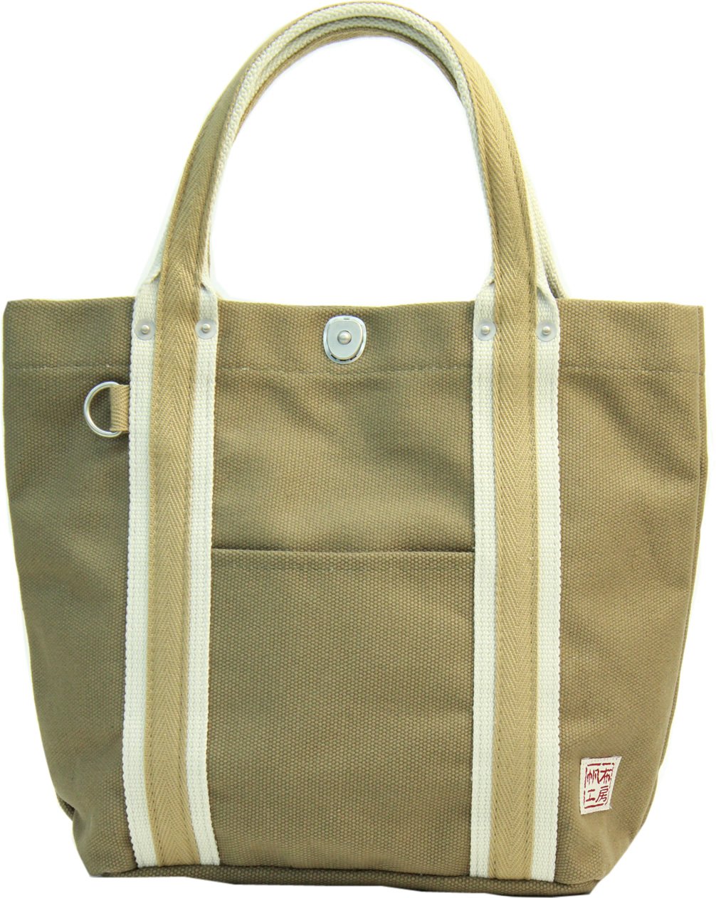 Hanpu Kobo 3J21 LINE Series Mini Tote Bag, Khaki