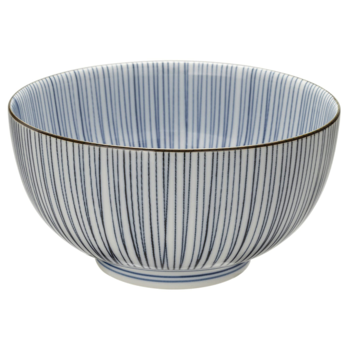 一久(Ichikyu) Mino Yaki 131-1213 Rice Bowl Bowl Dish, Approx. 6.3 inches (16 cm), Microwave and Dishwasher Safe, Japanese Tokusa, Made in Japan