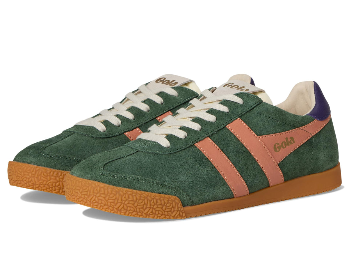Gola Womens Elan, Evergreen/Terracotta/Plum, 7.5, Medium