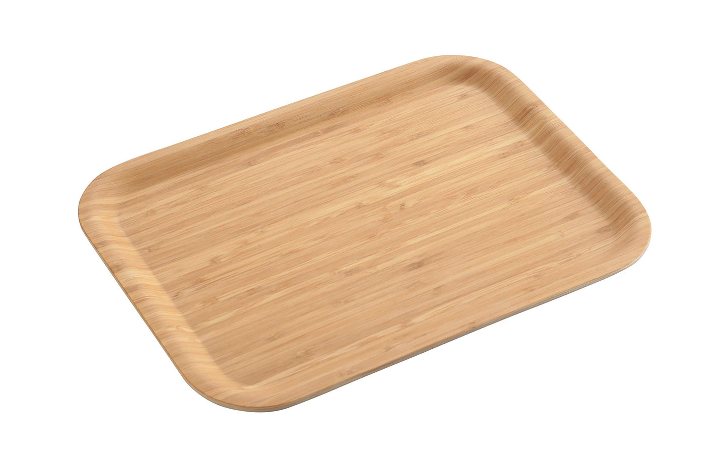 Captain STAG TAKE-Ware UP-2613 Bamboo Tray, Obon, Non-Slip Treatment, Square Tray, 12.6 x 9.4 inches (32 x 24 cm)