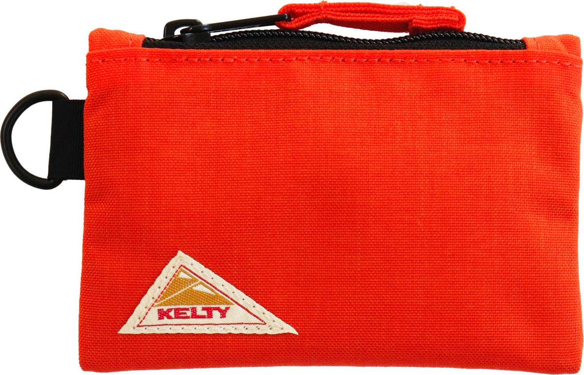 Kelti 3259234825 Mini Rectangle POUCH 3 Coin Purse, Card Case, Small Storage, orange, One Size