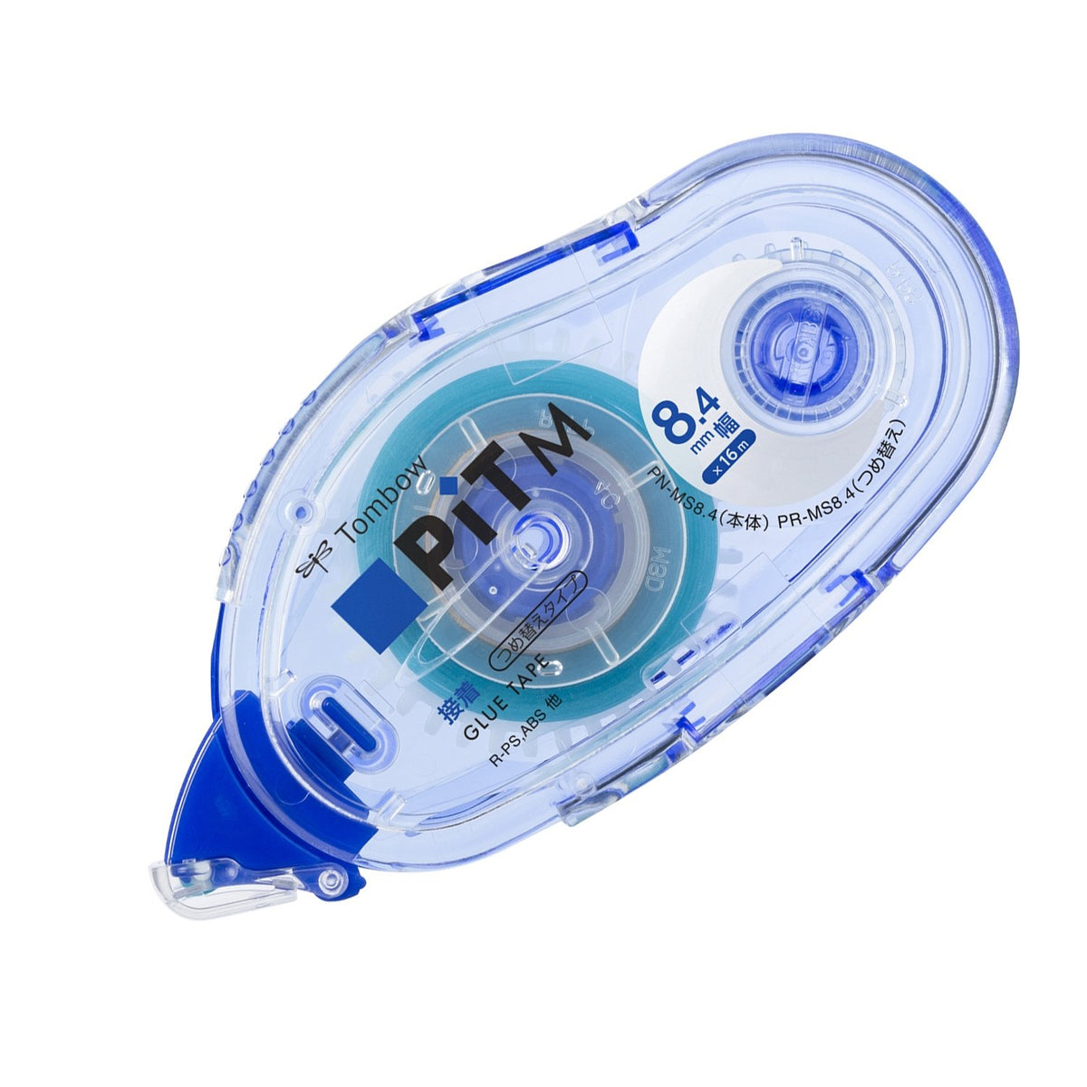 Tombow PN-MS8.4 Pit Pit Tape M, Strong Adhesive, Refill Type, Can Be Sticked Cleanly, 0.3 inches (8.4 mm) x 56.3 ft (16 m)