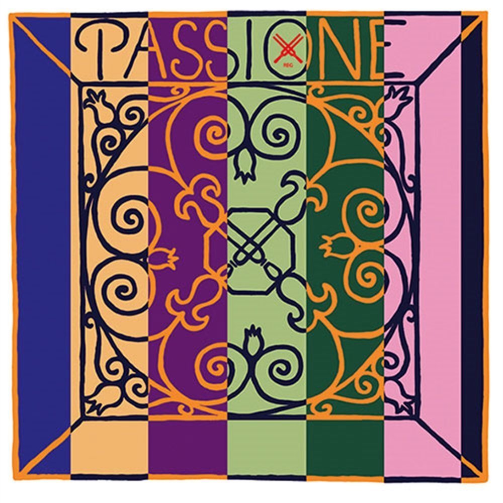 PIRASTRO PASSIONE 2192 Violin Strings, A for 4/4, Strung / Aluminum Roll