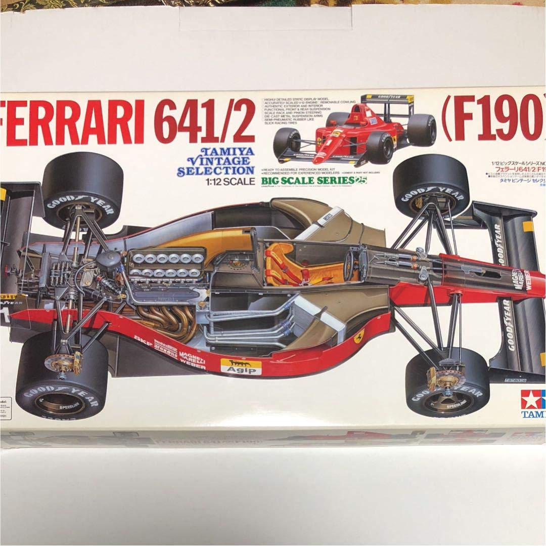 TAMIYA 1/12 Big Scale Series Ferrari 641/2 (F190) Vintage Selection