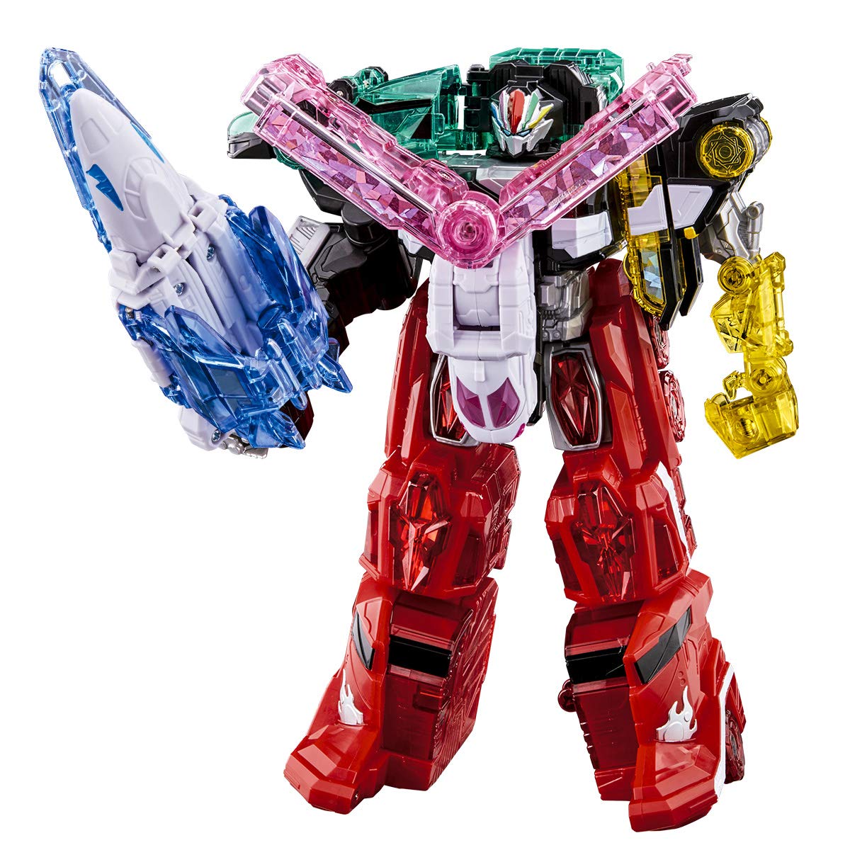 Bandai Mashin Sentai Kiramager Robot Series 01 Mashin Gattai DX Kiramaizin Set