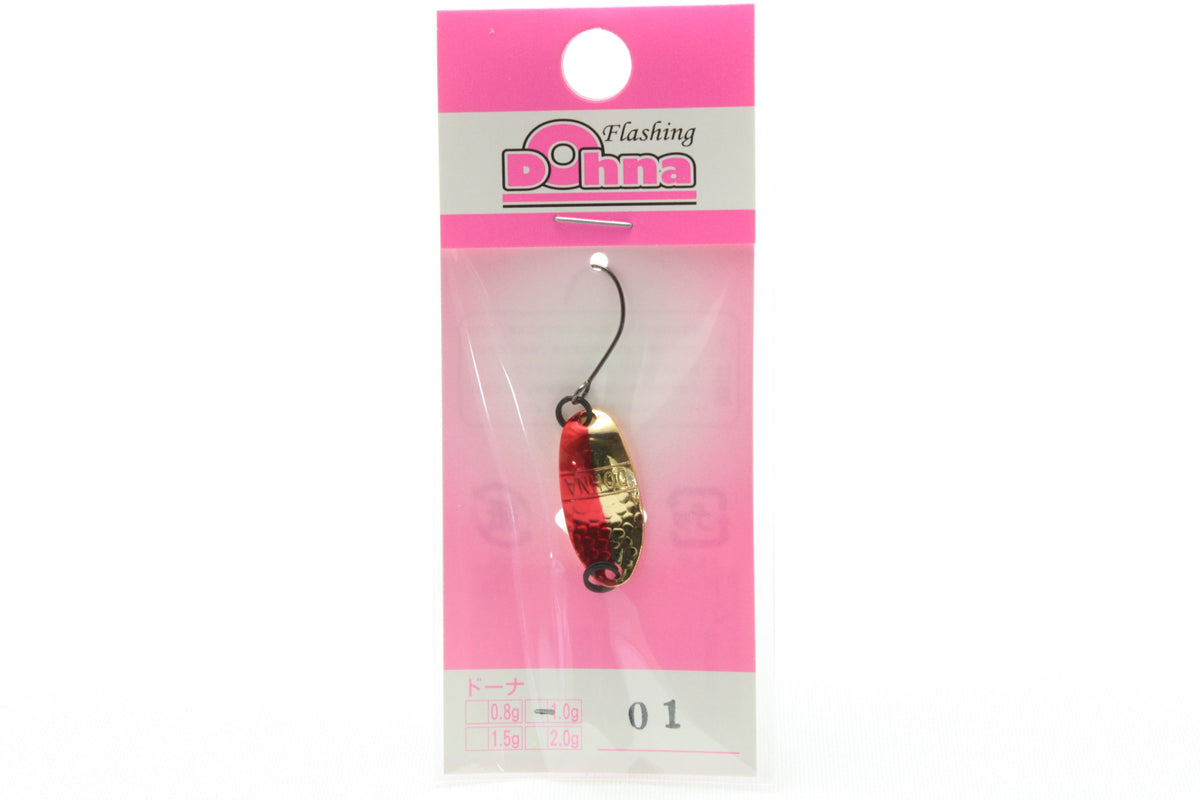 Angler'z System Donna 1.0g #01 Red Gold Red Gold Spoon