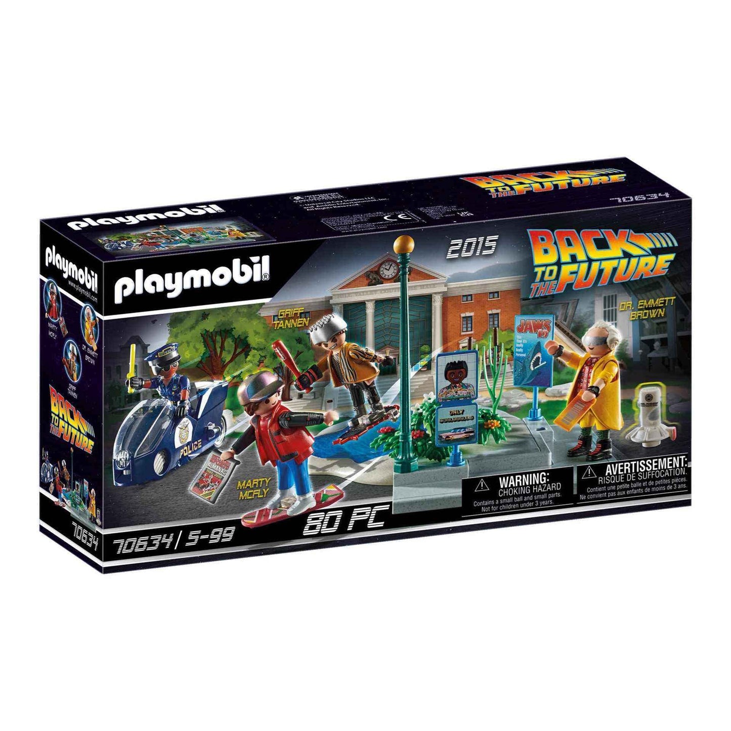Playmobil Back to The Future Part II Hoverboard Chase