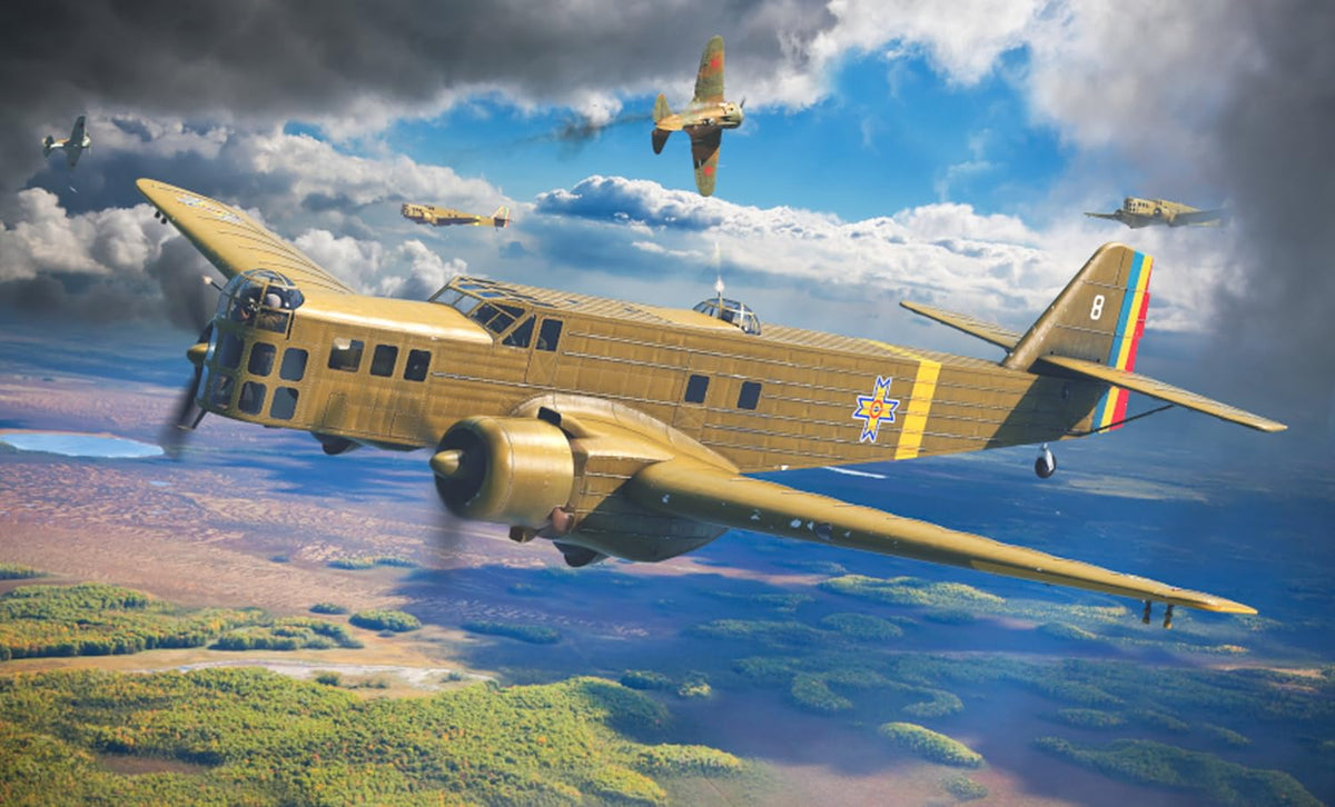 Azur Frrom 1/72 Block MB.210 Bomber Late Plastic Model AZUFR0057 (Airplane)