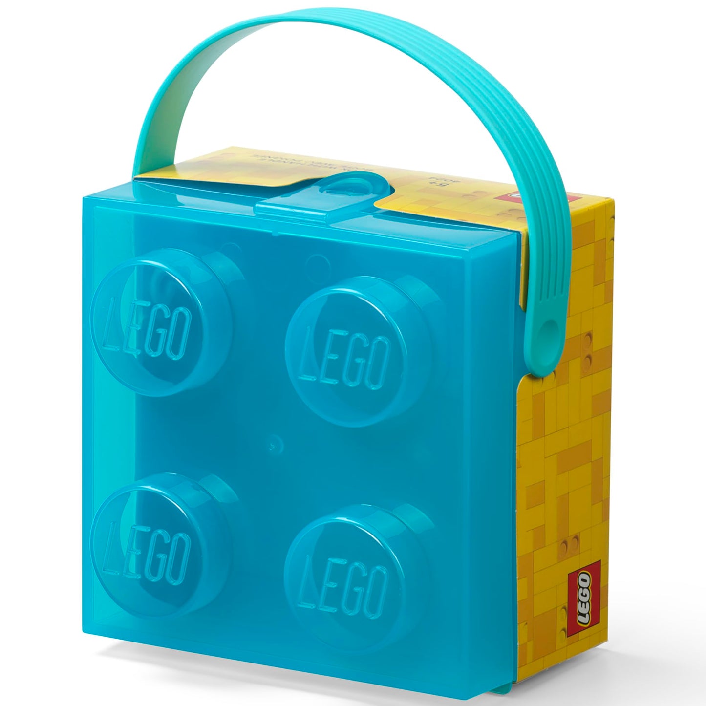 Room Copenhagen LEGO Square Blue Brick Lunch Box - Food & Storage Container