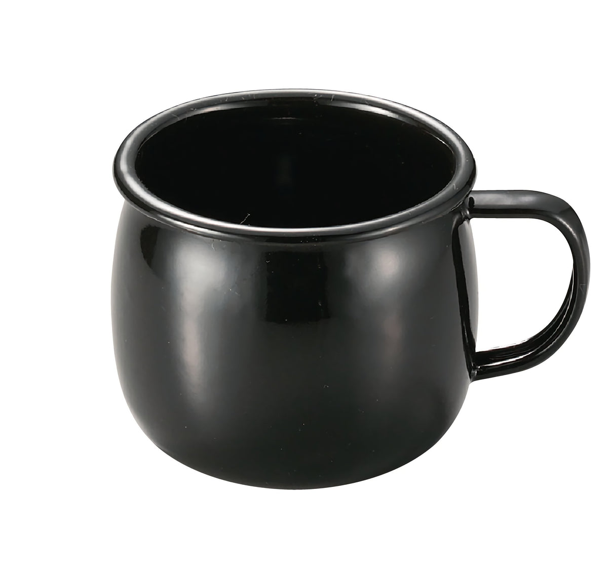 Captain Stagg (CAPTAIN STAG) BBQ for Cup Enamel Mug Cup 400ml Black CS Black Label UH-519