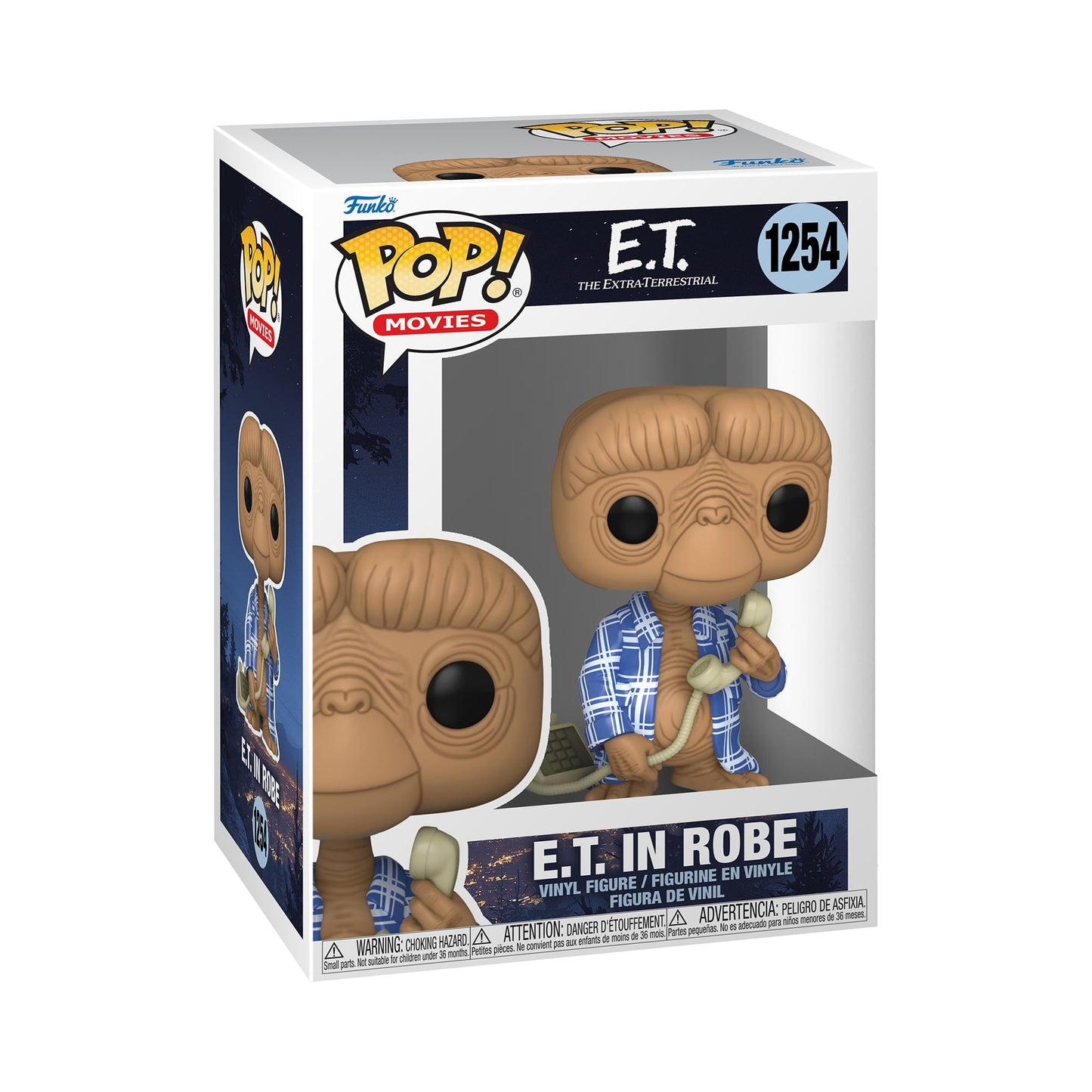 Funko POP! Movies: E.T. the Extra Terrestrial 40th - E.T. in Flannel