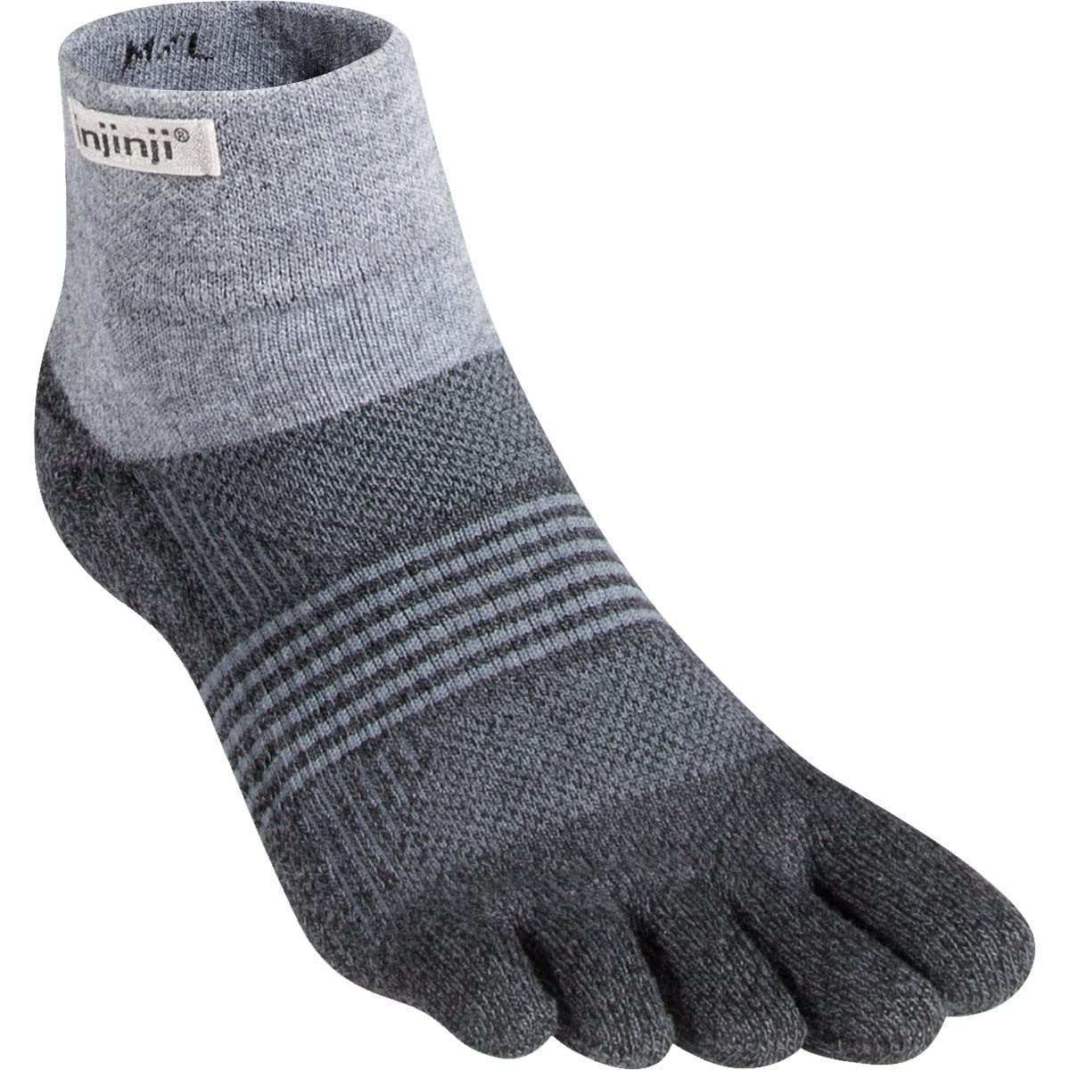 Women's Trail Midweight Mini-Crew Toesocks by Injinji Australia
