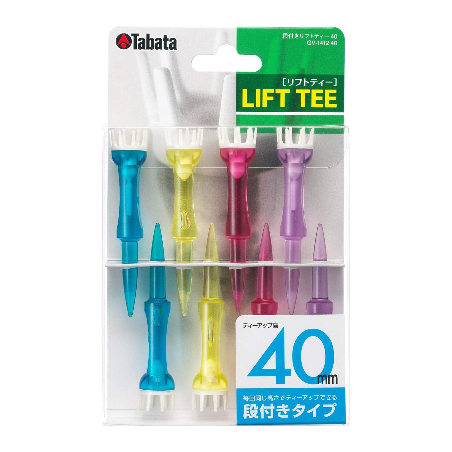 TEE Tabata GV-1412 Lift Long 40mm 8 pcs