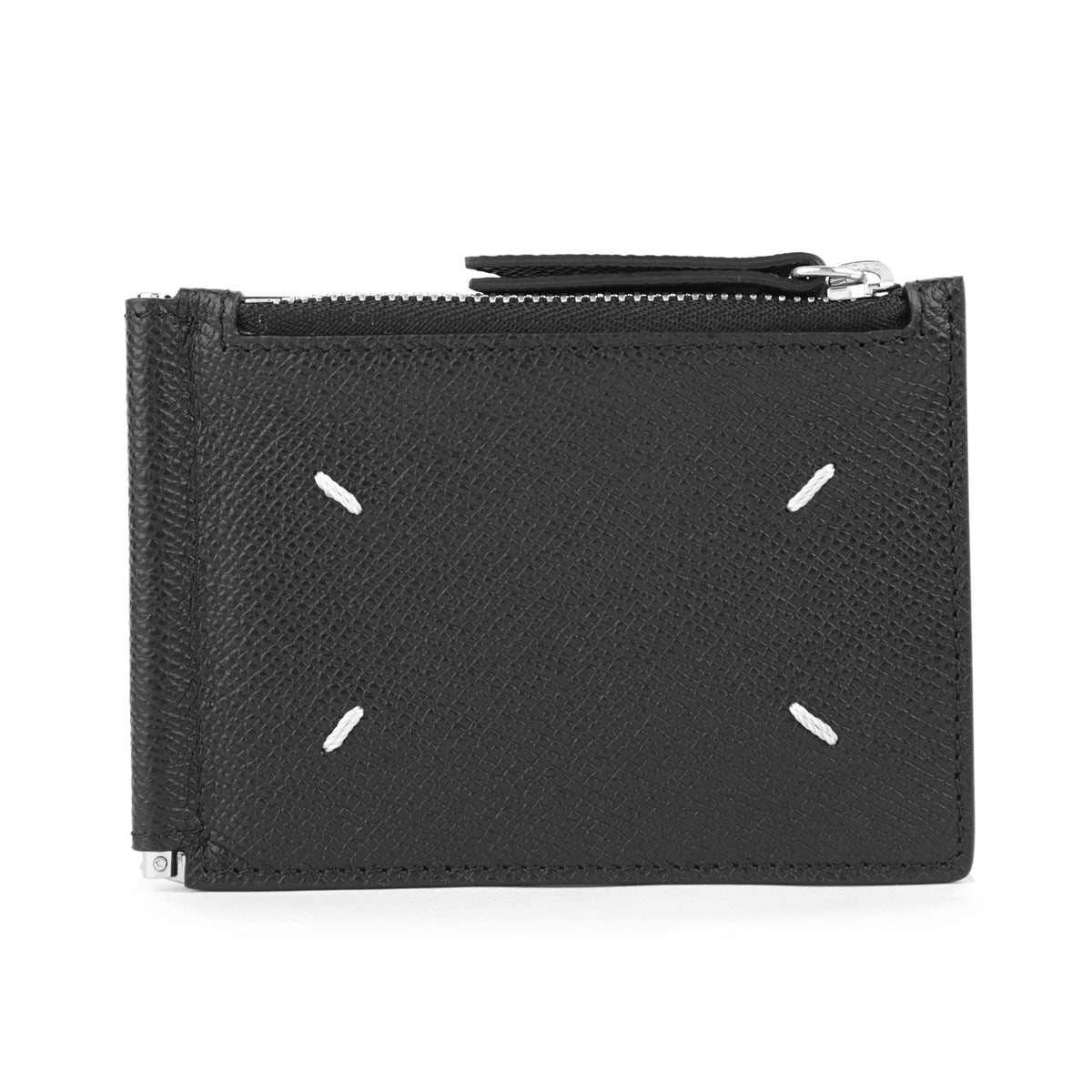Maison Margiela Money Clip SA1UI0018 P4745 T8013 Money Clip Wallet Black, Black