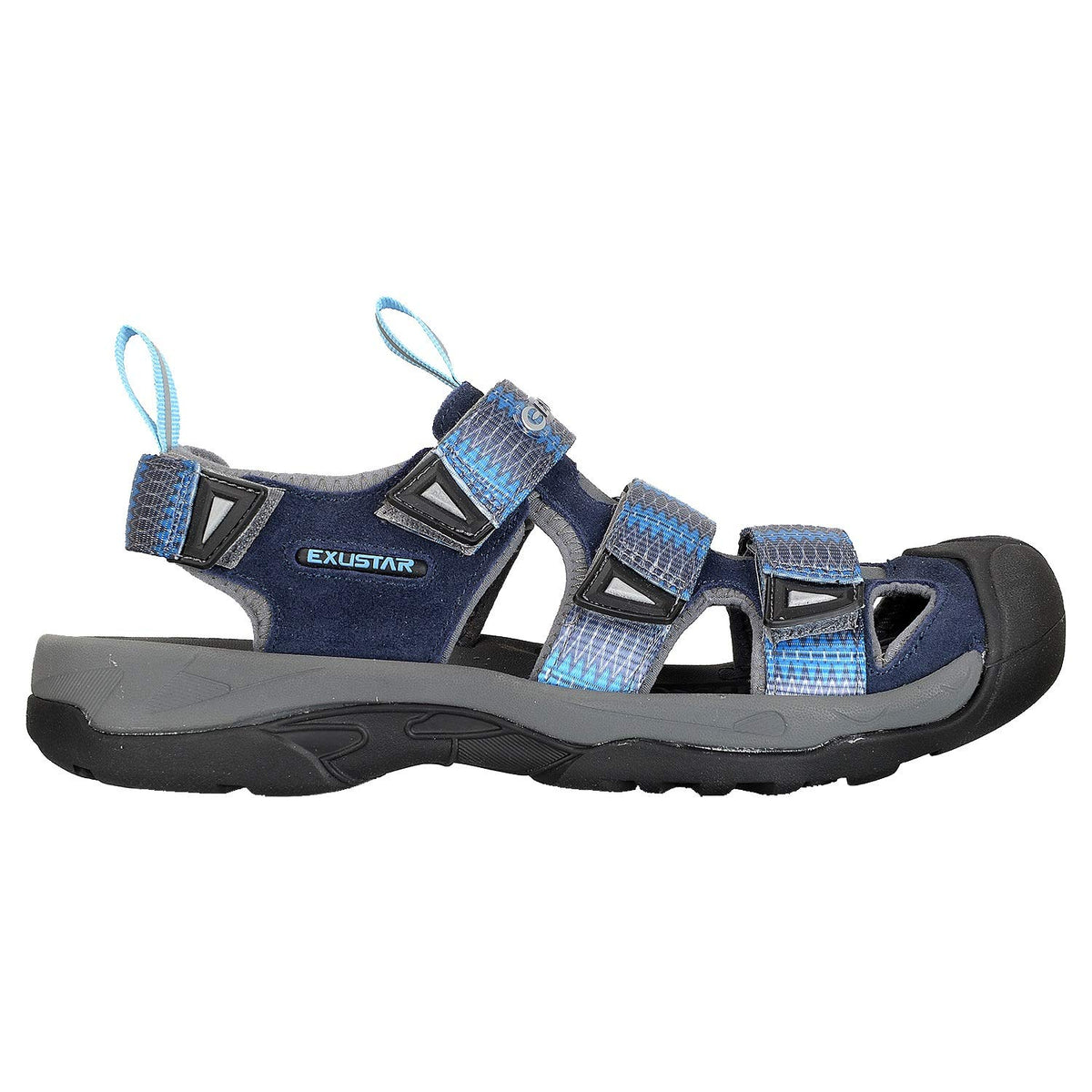 Exustar Clipless Sandal for Cycling Blue 45-46
