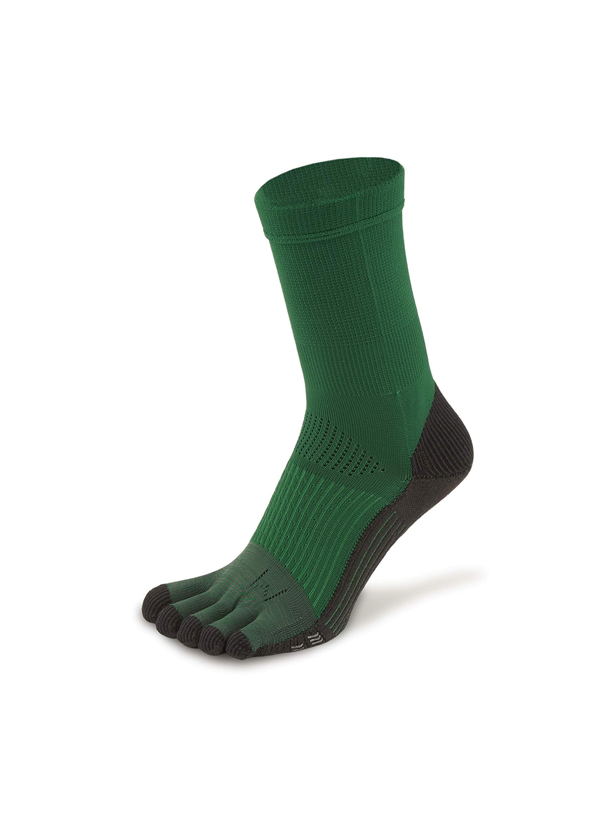 Tabio Football Five Toe Socks, Made in Japan, Soccer Futsal - green