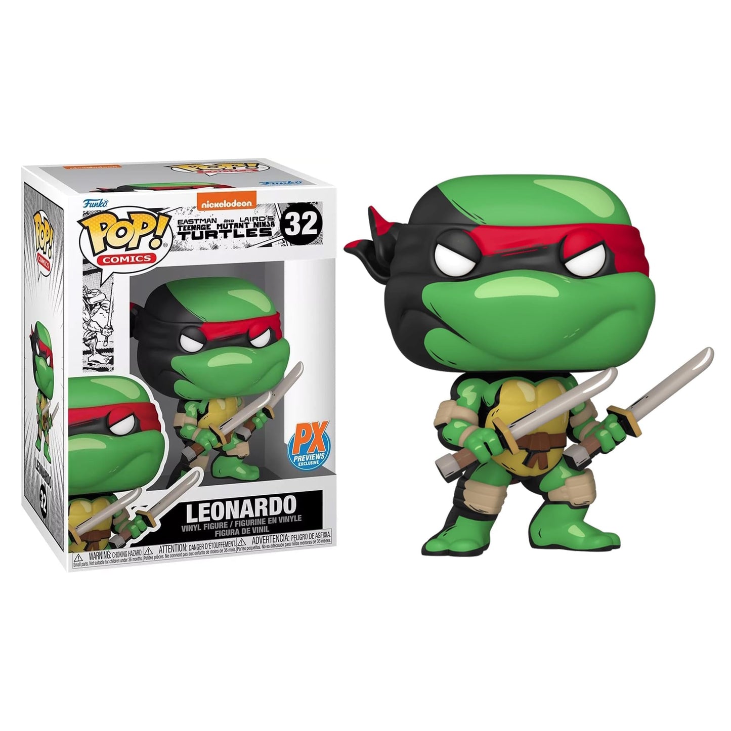 Funko TMNT POP Vinyl Figure | Leonardo PX Exclusive