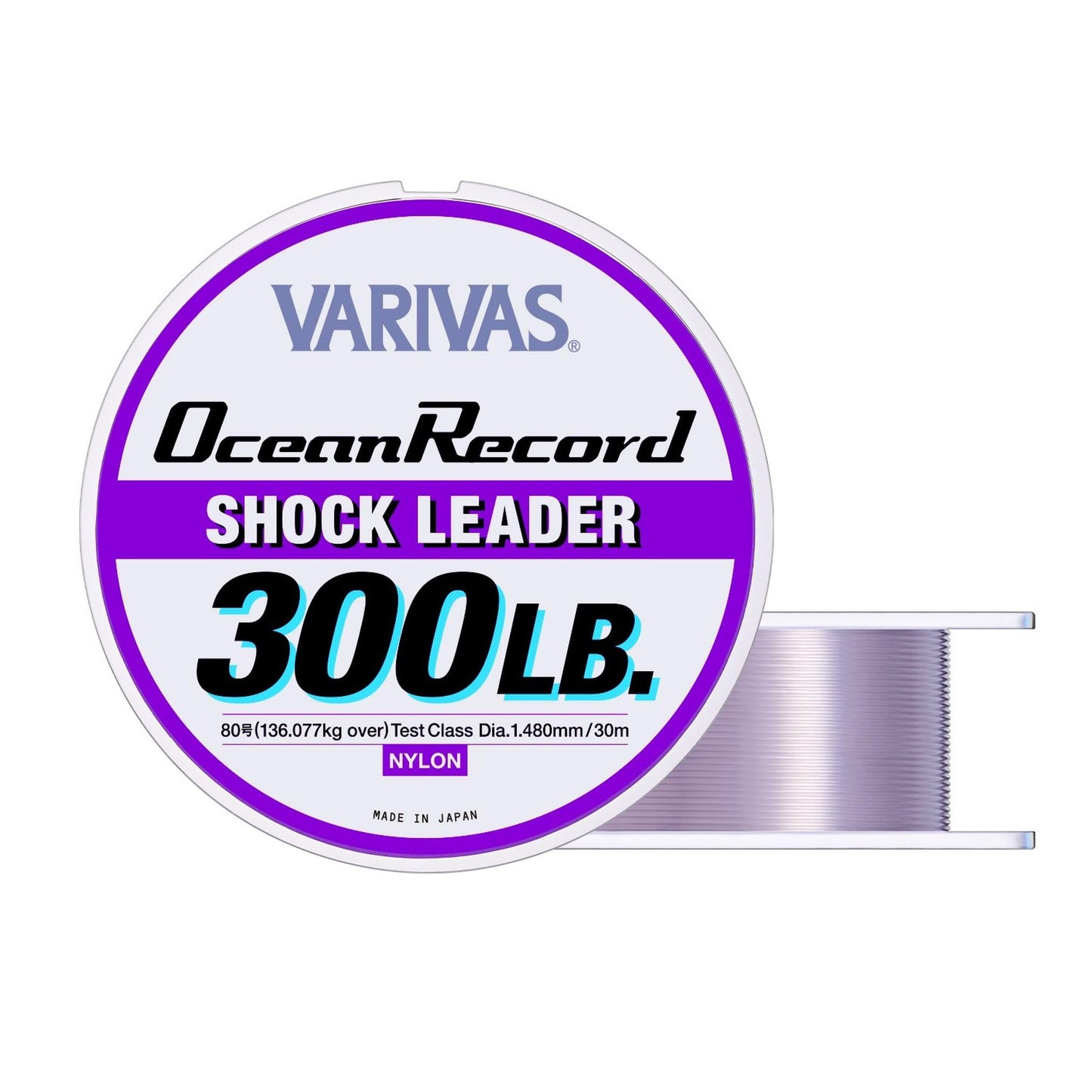 VARIVAS Ocean Record Shock Leader 30m 300lb.(#80)