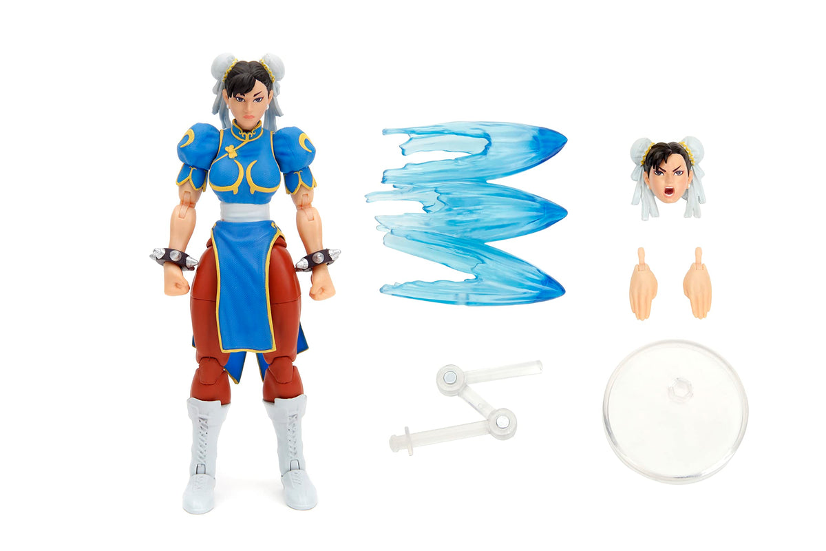 Evolete ストリートファイター アクションフィギュア 1/12スケール 春麗(チュン・リー)