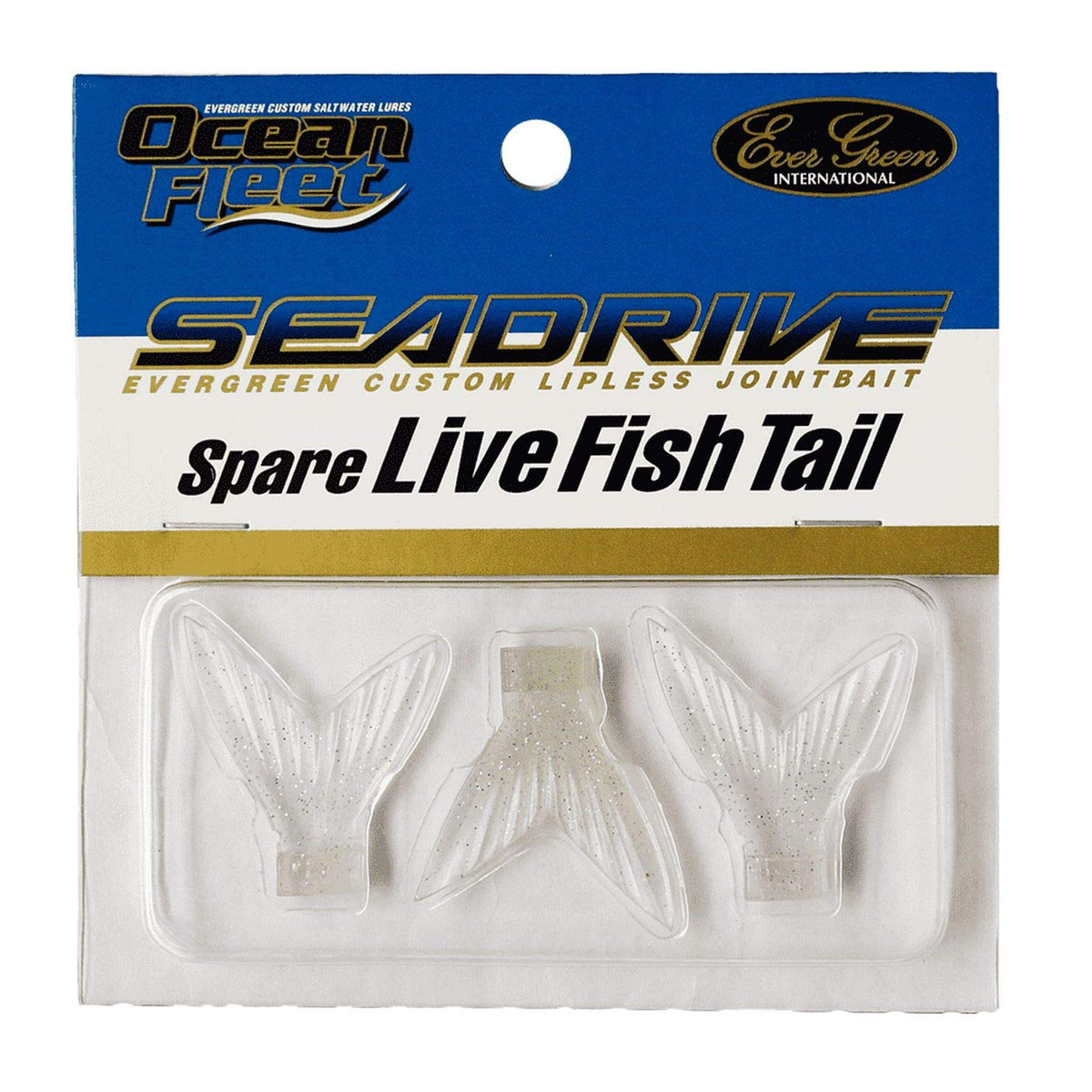 Evergreen Sea Drive Spare Tail Clear S Flake (2409)