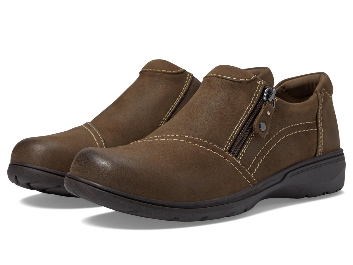 Clarks Brown's Carleigh Ray Oxford, Taupe Nubuck, 7.5 Medium US