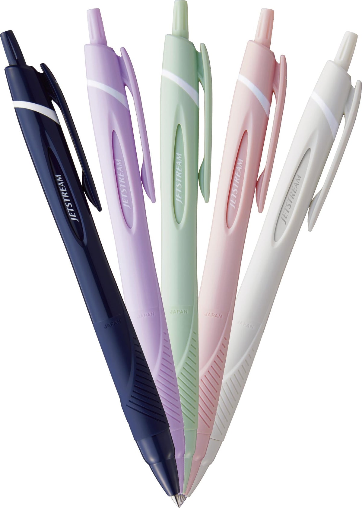 Mitsubishi Pencils Ballpoint Pen Jet Stream Standard Soft Color 5pcs 0.38 Axis Color MIX HSXN15038N5PM