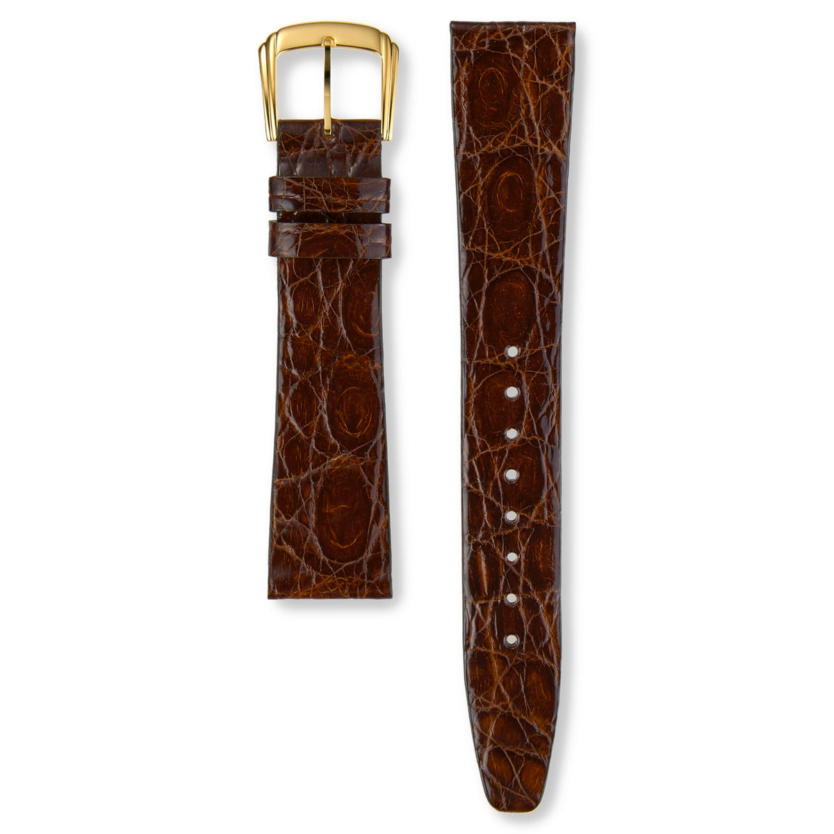 SEIKO DA62 Men's Side Crocodile (Slimmed) Dark Brown