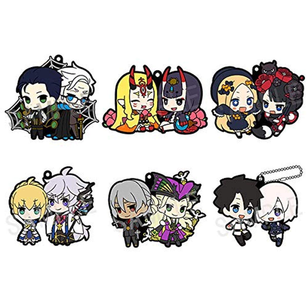Megahouse Rubber Mascot Buddycolle Fate/Grand Order Vol.2, Multiple Colors (MH83032)