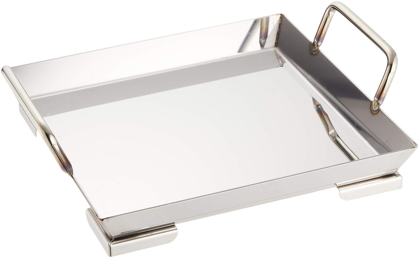 Endoshoji QTL5801 Commercial Chili Pan with Feet, 9.4 inches (24 cm), 18-0 Stainless Steel, Made in Japan