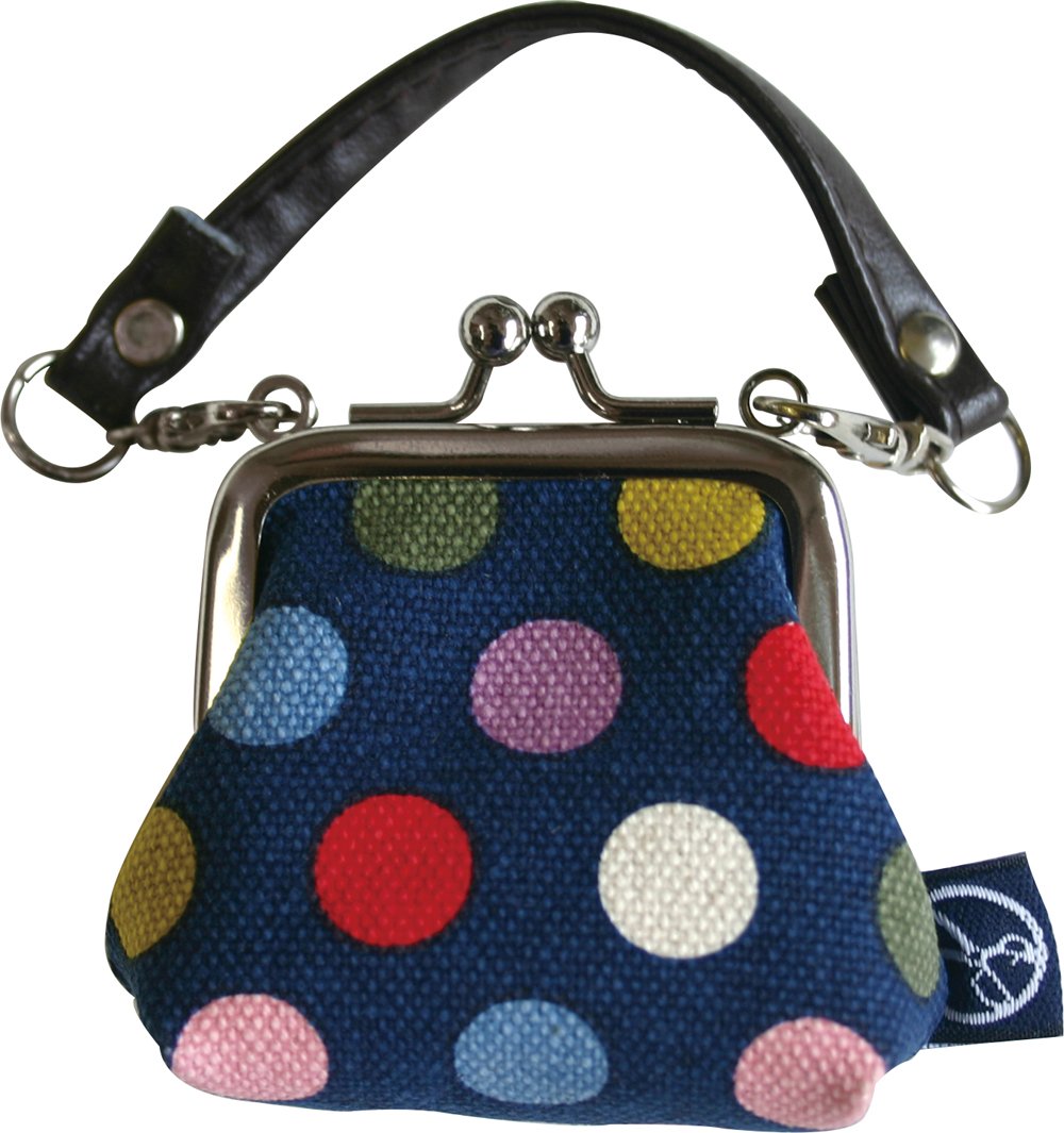 五色 Canvas Hall "Kyoto Japan" 1.8 Square Coin Purse