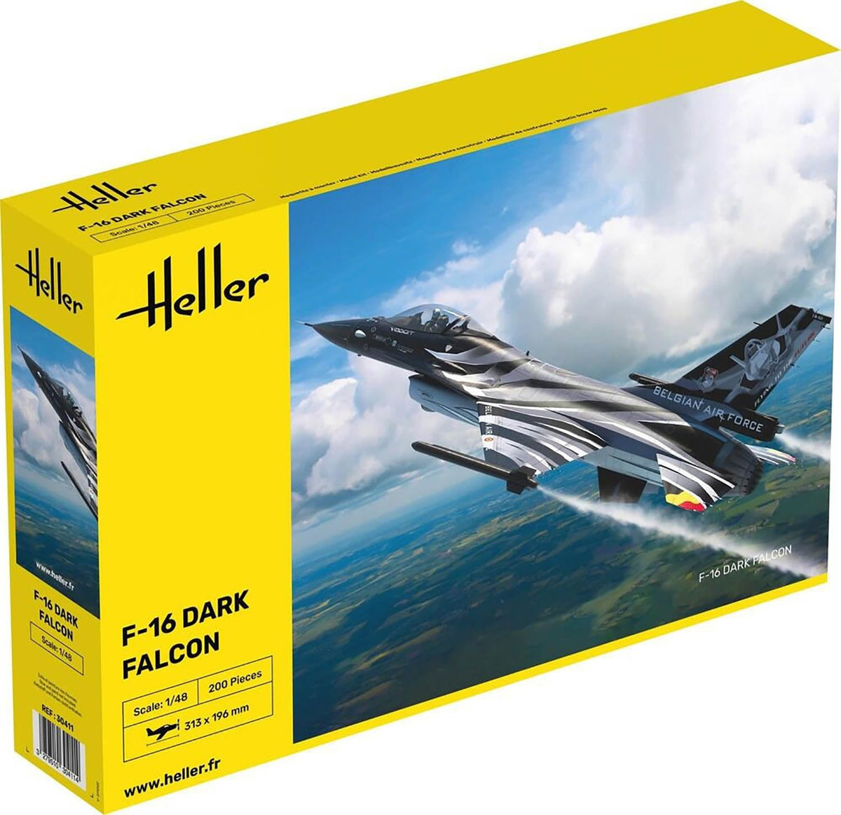 プラモデル :: 飛行機 :: ベルギー空軍 F-16 ダーク ファルコン