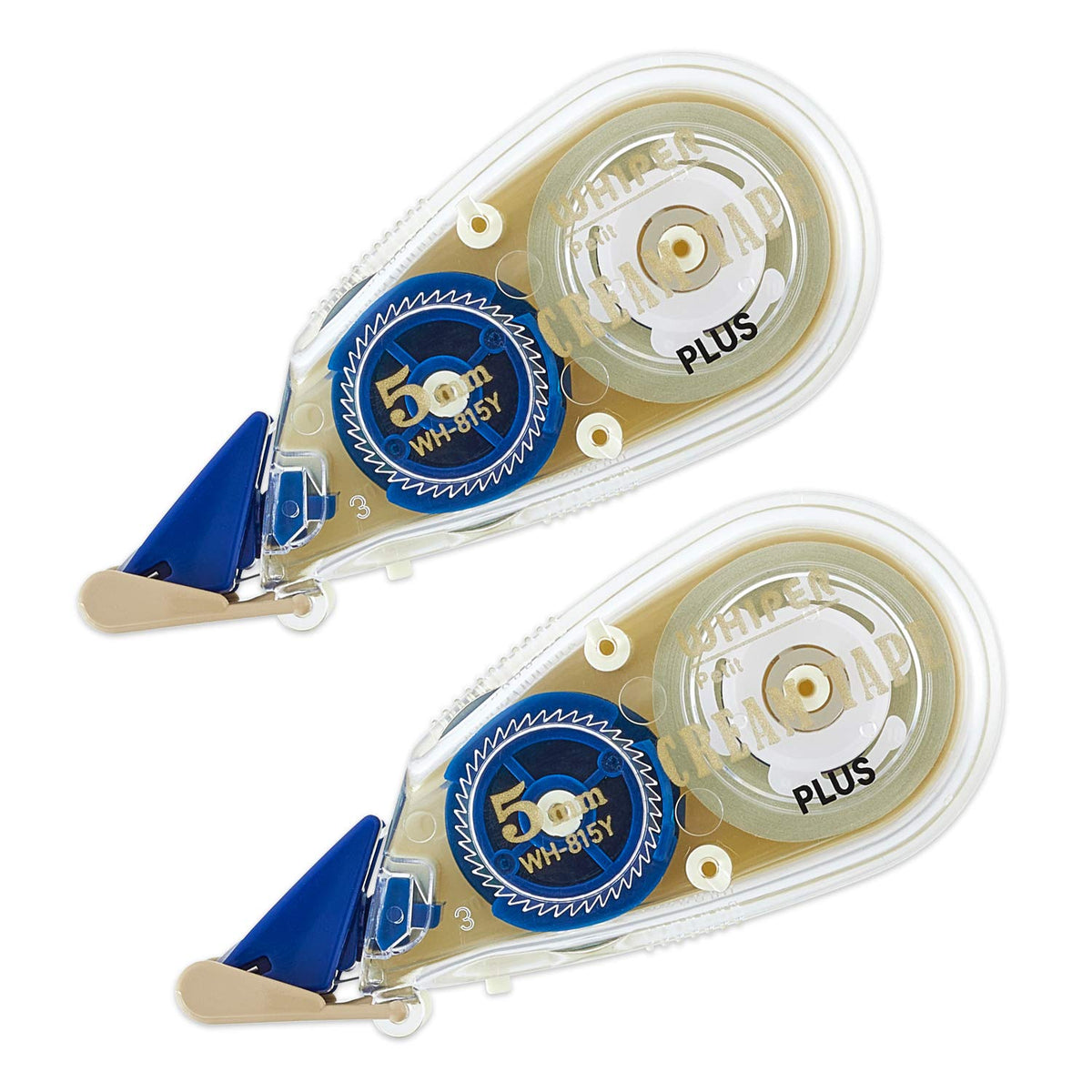 PLUS WH-815Y 51-643 Correction Tape, Whitepatch Cream Tape 0.2 inches (5 mm)