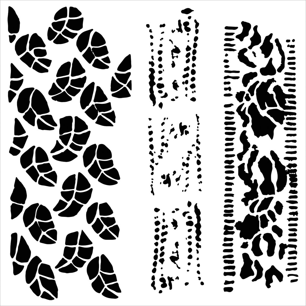Crafters Workshop Chlorophyll Template, 12 by 12"